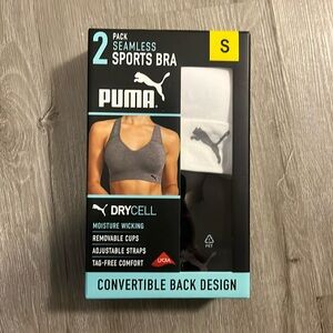 Puma Sports Bras 2 per Pack